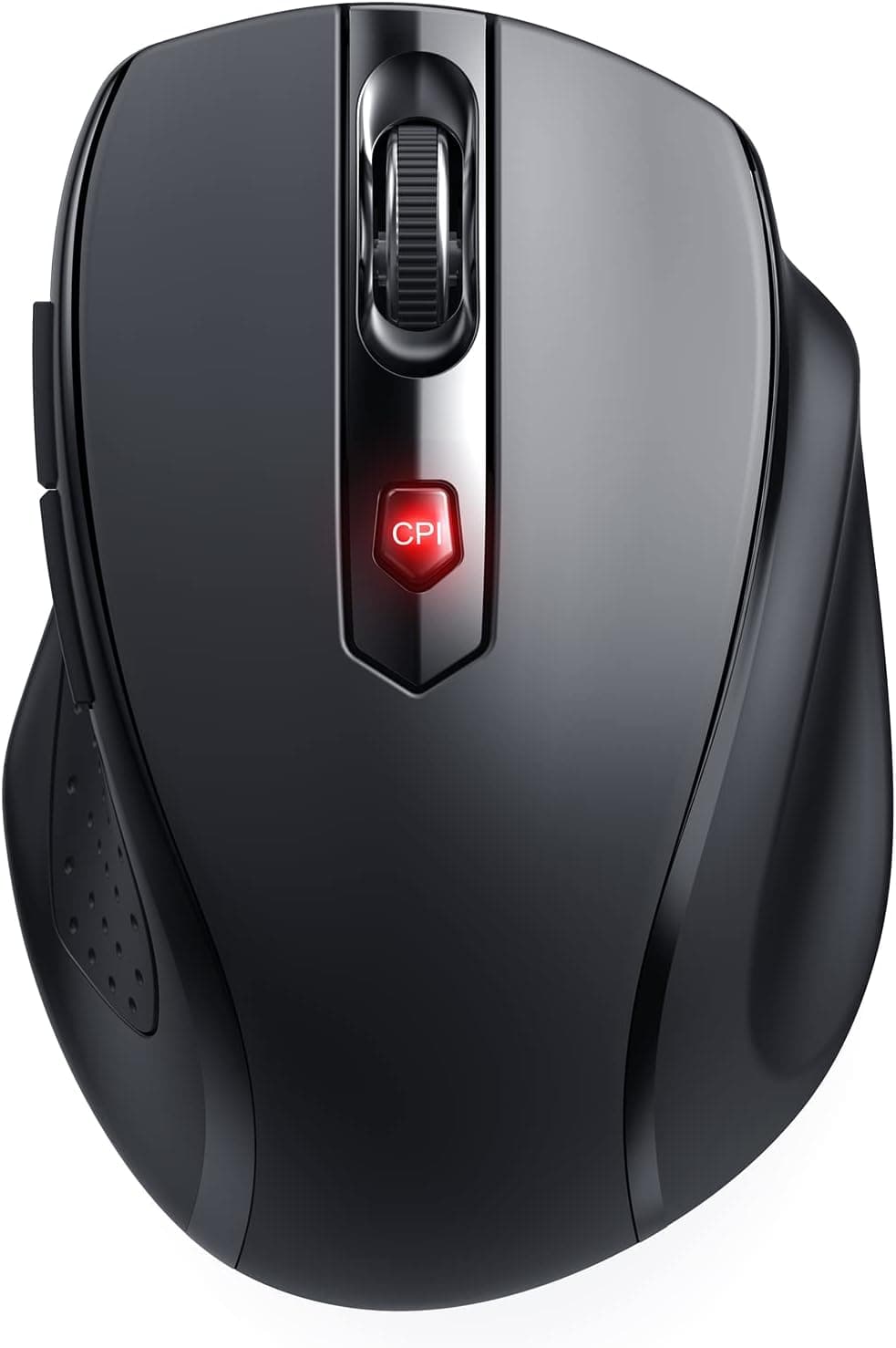 HOTWEEMS Wireless Mouse Bluetooth Ergonomic Computer Mouse with 2400 DPI, Smooth Tracking, Silent Clicks and Long Battery Life for Daily Work — 1 of 5
