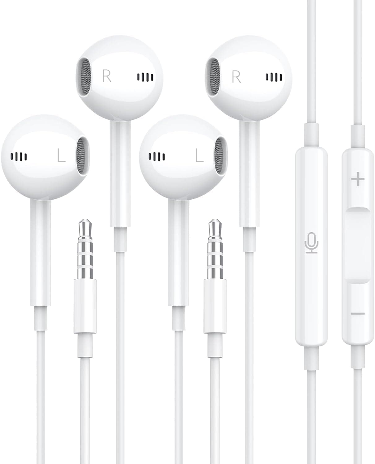 Wired Earbuds with Clear Call Microphone for Crisp Audio Quality and Comfortable Daily Listening Experience — 2 of 5