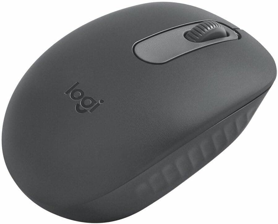 Logitech M196 Wireless Bluetooth Mouse with 32.81 Ft Range, 1-Year Battery Run Time, Symmetric Ambidextrous Design and Scroll Wheel Navigation — 3 of 5