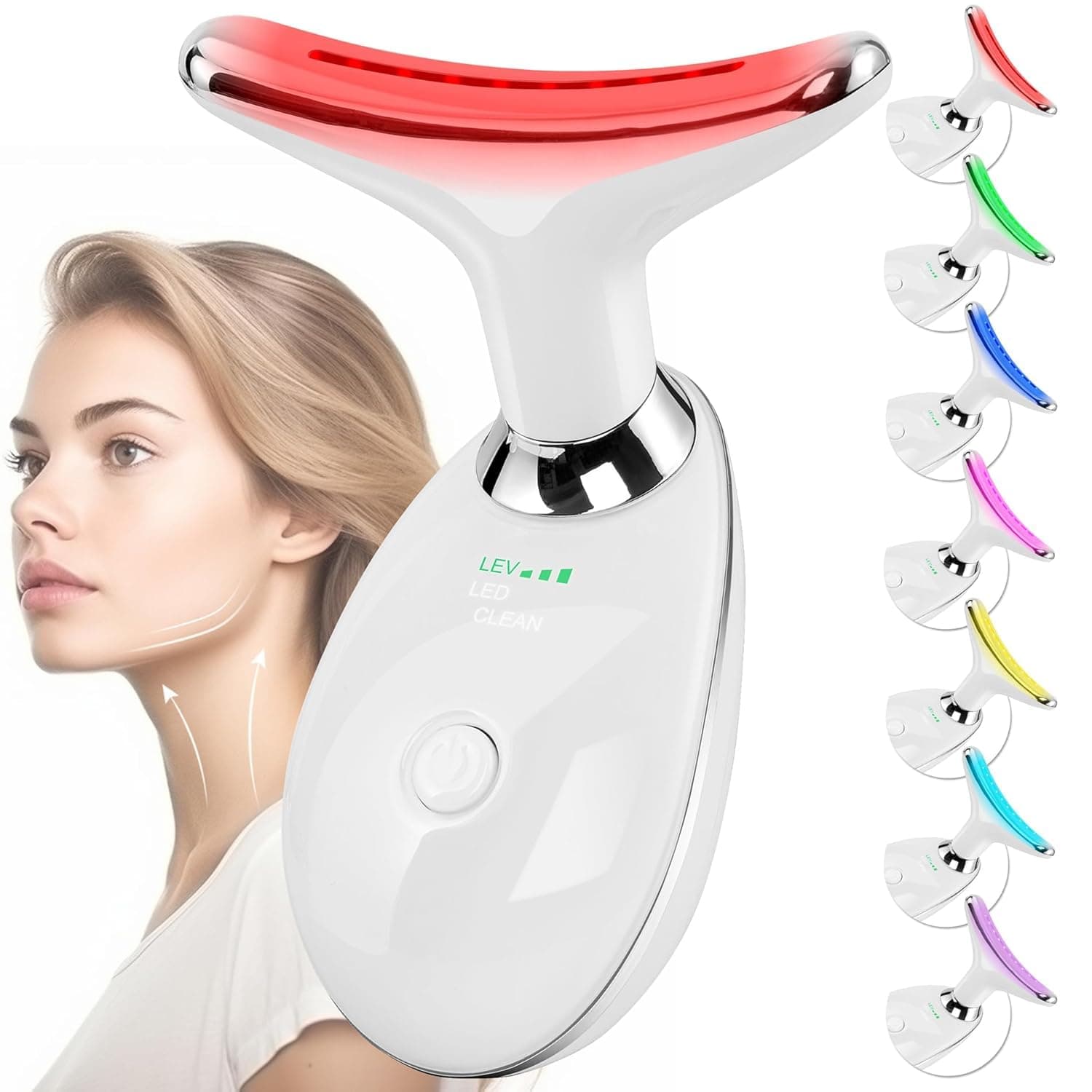 Doset Facial Massager with 7 Color Modes for Face & Neck — 1 of 5
