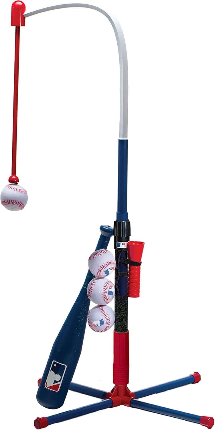 Franklin Sports Grow-with-Me Kids Baseball Batting Tee Set — 1 of 5