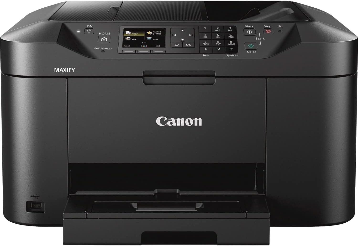 Canon MAXIFY MB2120 Wireless Color Photo Printer with Scanner, Copier and Fax, Mobile Printing, Auto Duplex, High-Capacity Paper Tray — 1 of 5