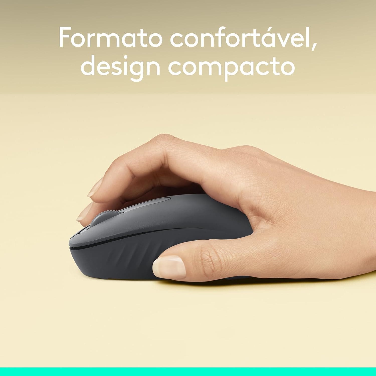 Logitech M196 Wireless Bluetooth Mouse with 32.81 Ft Range, 1-Year Battery Run Time, Symmetric Ambidextrous Design and Scroll Wheel Navigation — 4 of 5