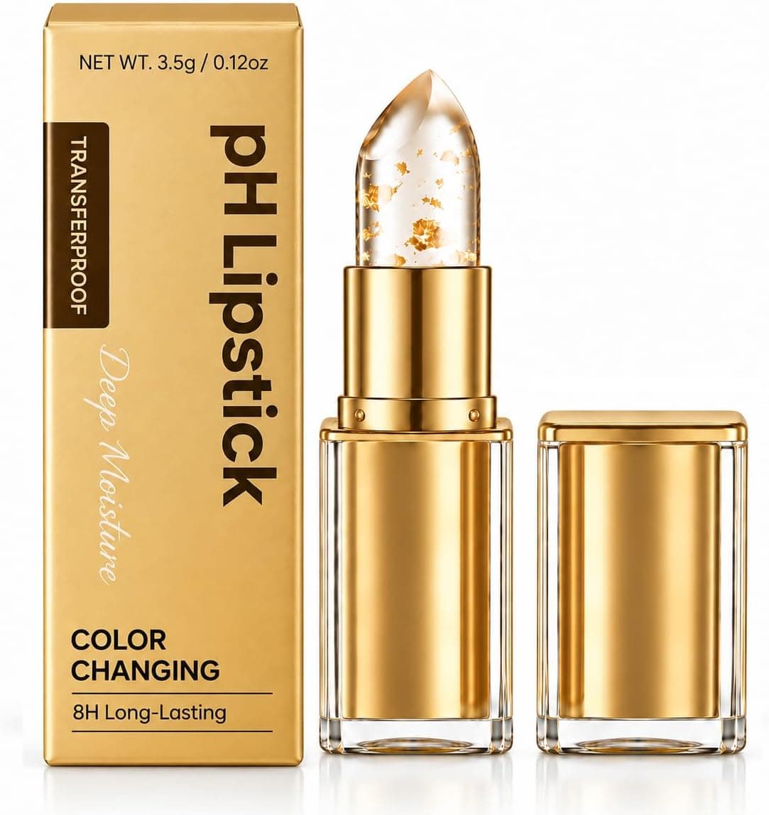 Brynsolara Color Changing Lipstick pH Lipstick with Personalized Shade, Deep Moisture, 8H Long-Lasting Wear and 3.5 g Capacity — 1 of 5