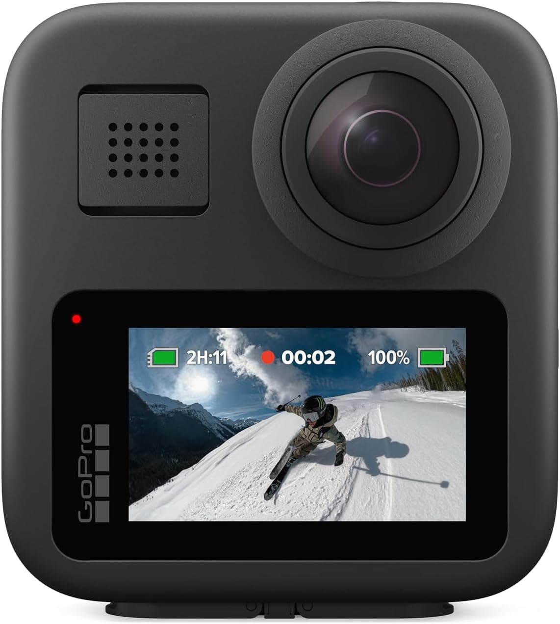 GoPro MAX Waterproof 360 and Traditional Action Camera with Touch Screen Spherical 5.6K30 HD Video, 16.6MP 360 Photos and 1080p Live Streaming — 1 of 5