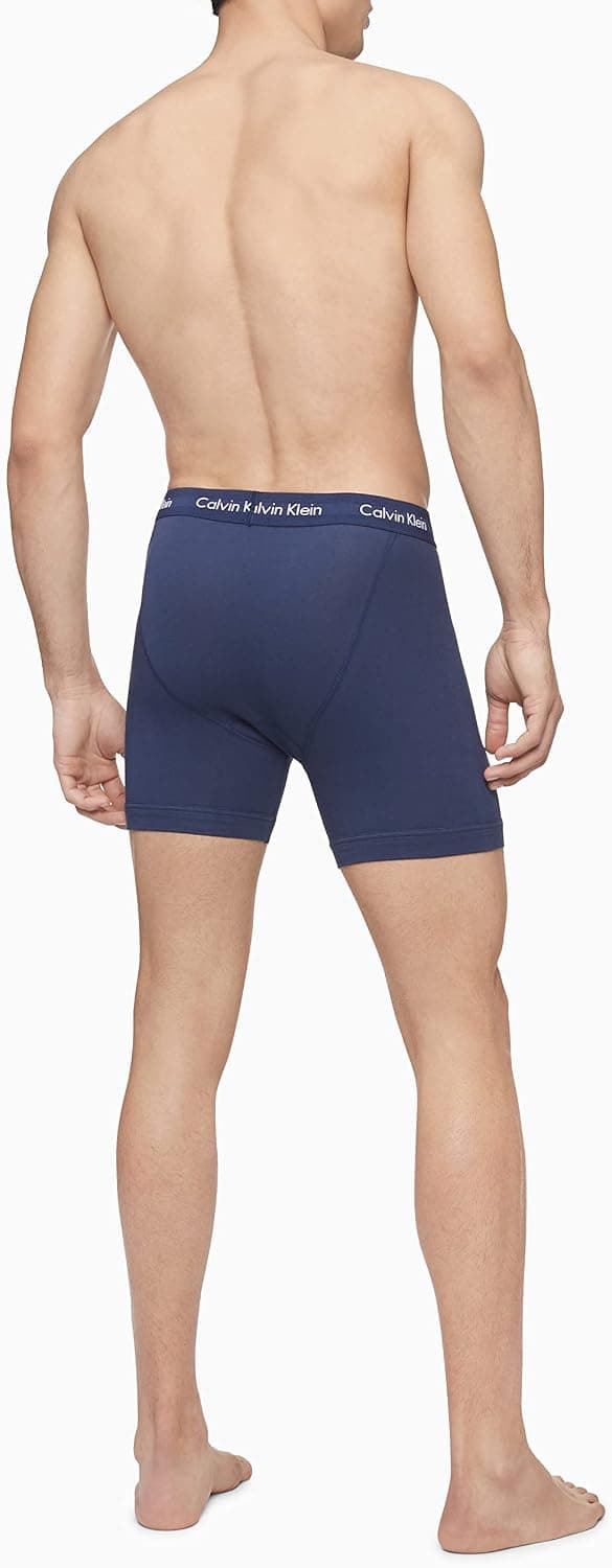 Calvin Klein Mens Cotton Stretch 7-Pack Boxer Brief with Breathable Fabric, Flexible Waistband, Supportive Fit and Everyday Comfort Design — 3 of 5