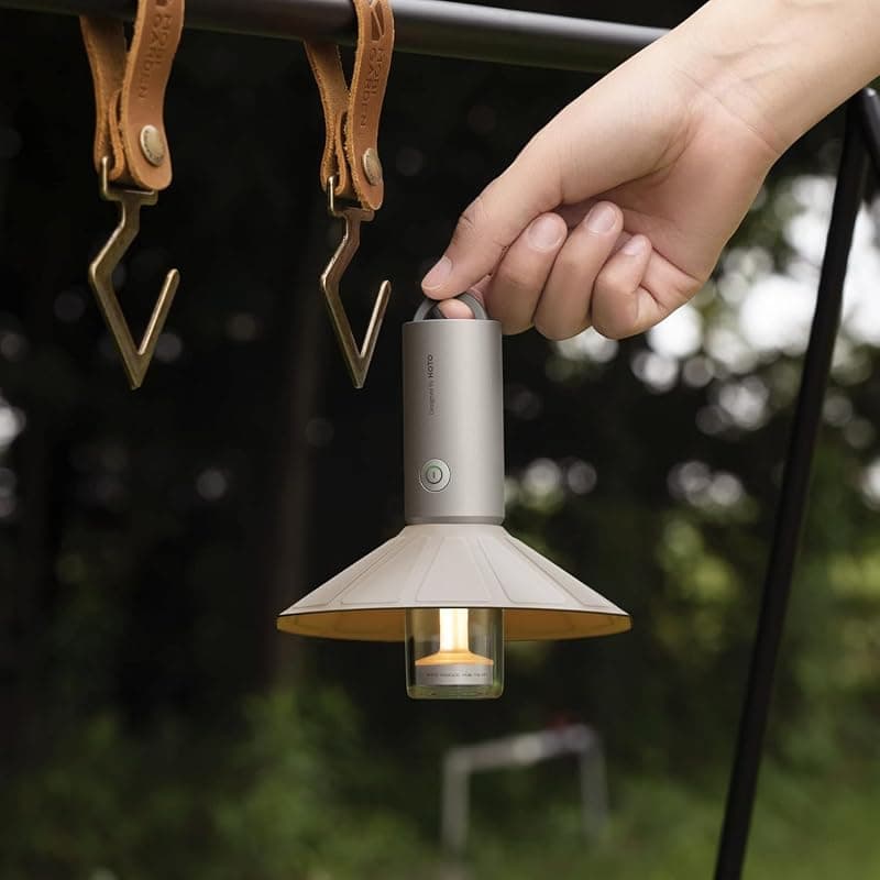 HOTO Outdoor Camping Flashlight Rechargeable 3-in-1 Camping Lantern with 3100mAh Battery, IP66 Water Resistant Design and Convenient Hanging Hook — 2 of 5