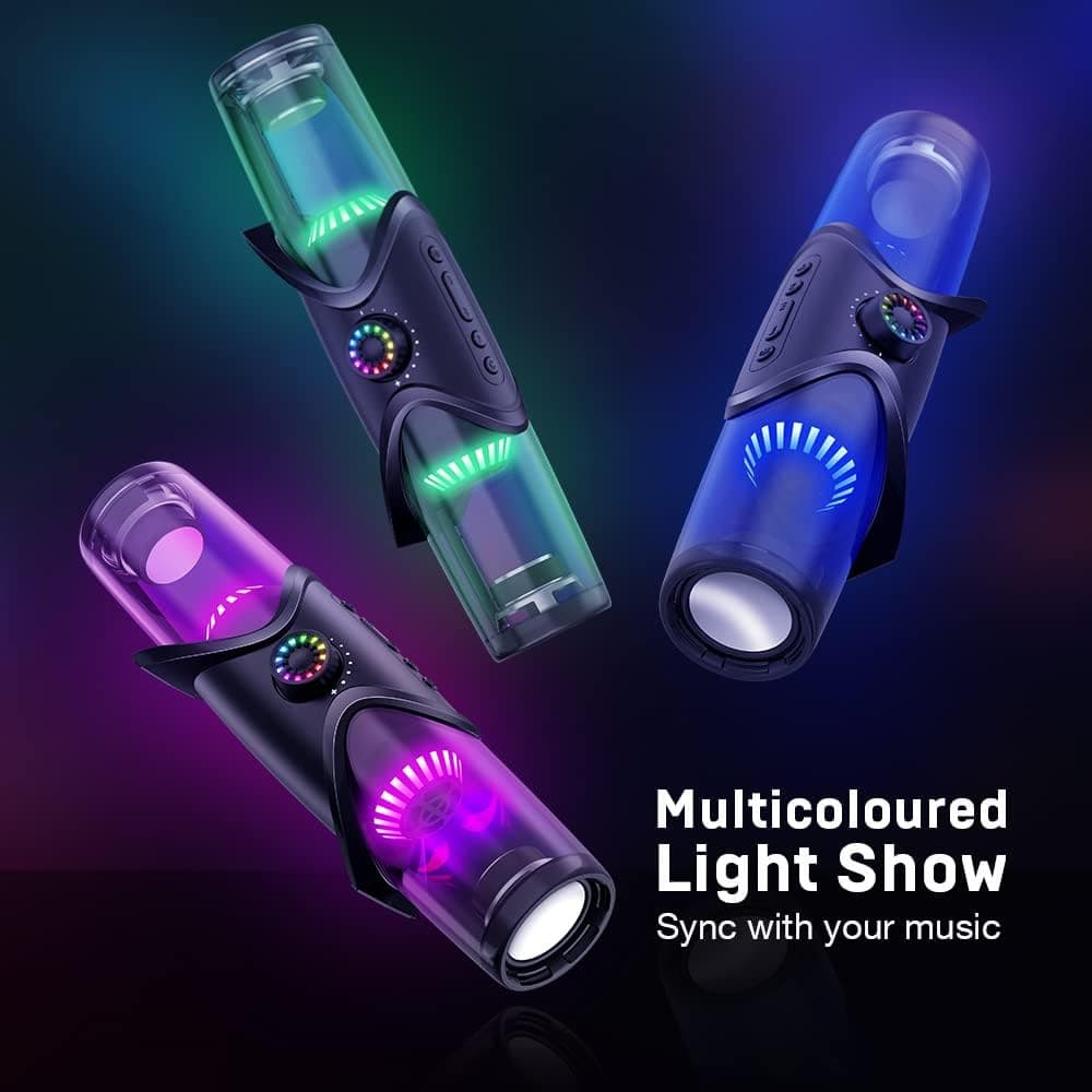 Bluetooth SoundBar Computer Speakers with RGB Subwoofer, Immersive Desktop Audio, Wired and Wireless Connection Options, Compact Modern Design — 3 of 5