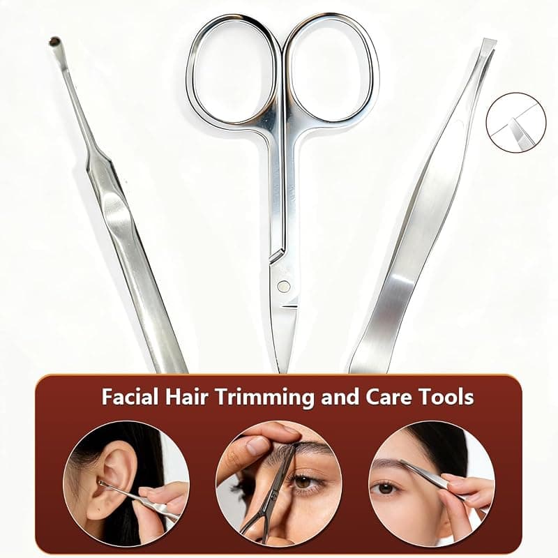 Nail Clippers Set 7 Pcs Stainless Steel Toenail And Fingernail Clipper Set Portable Travel Mens Nail Cutter Manicure Grooming Kit For Men Women Gift — 5 of 5