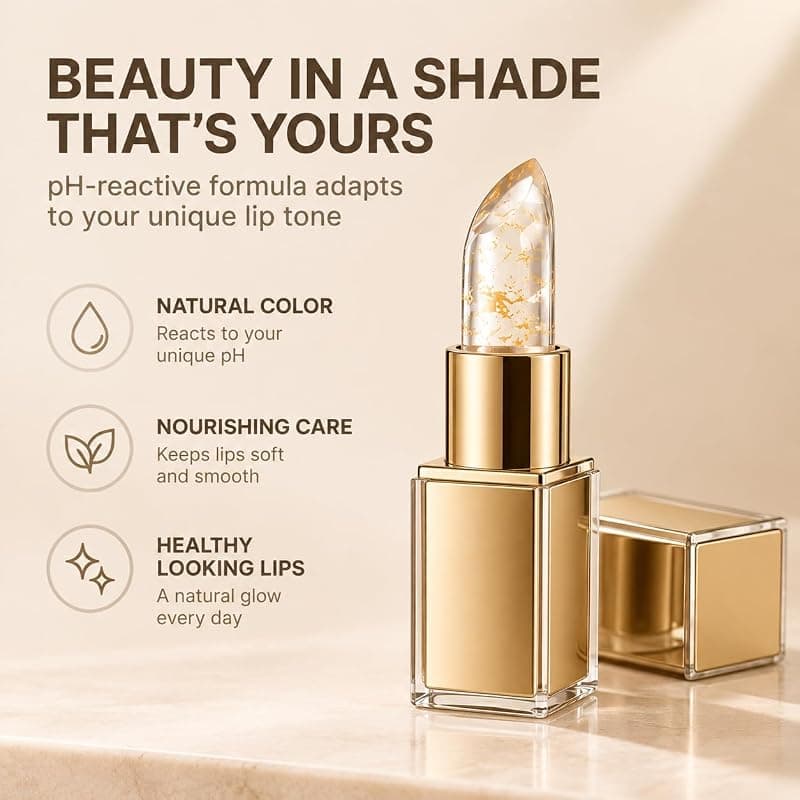 Brynsolara Color Changing Lipstick pH Lipstick with Personalized Shade, Deep Moisture, 8H Long-Lasting Wear and 3.5 g Capacity — 3 of 5