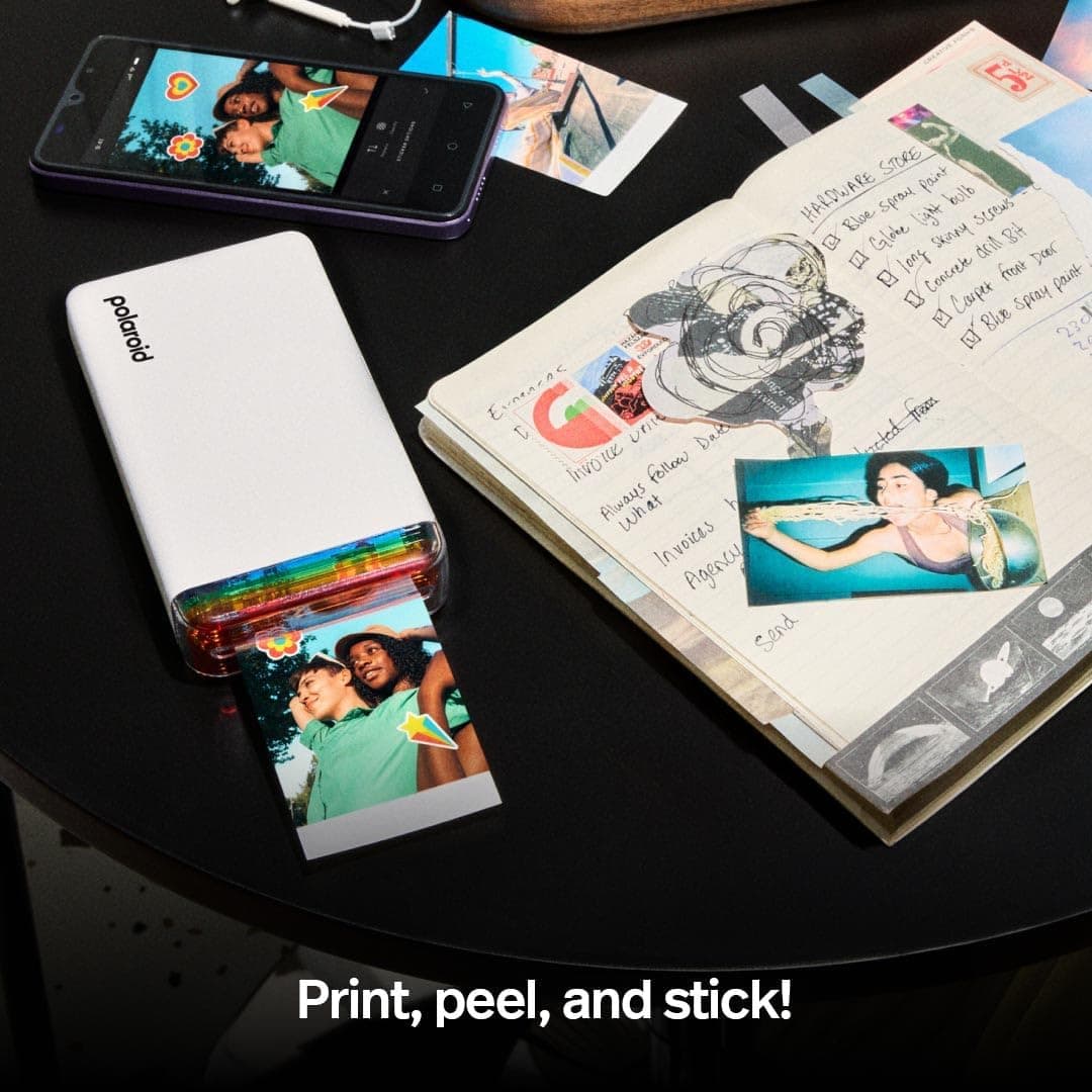 Polaroid Hi-Print 2nd Generation Bluetooth Connected 2x3 Pocket Photo Dye-Sub Printer in Black with Wireless Smartphone Printing and Compact Design — 3 of 5