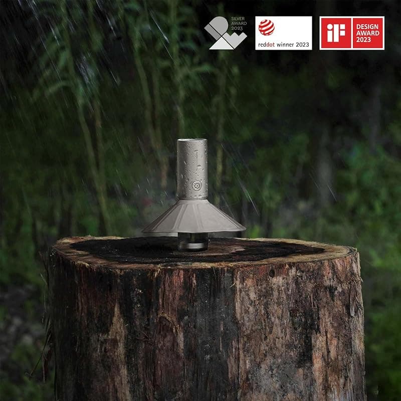 HOTO Outdoor Camping Flashlight Rechargeable 3-in-1 Camping Lantern with 3100mAh Battery, IP66 Water Resistant Design and Convenient Hanging Hook — 5 of 5