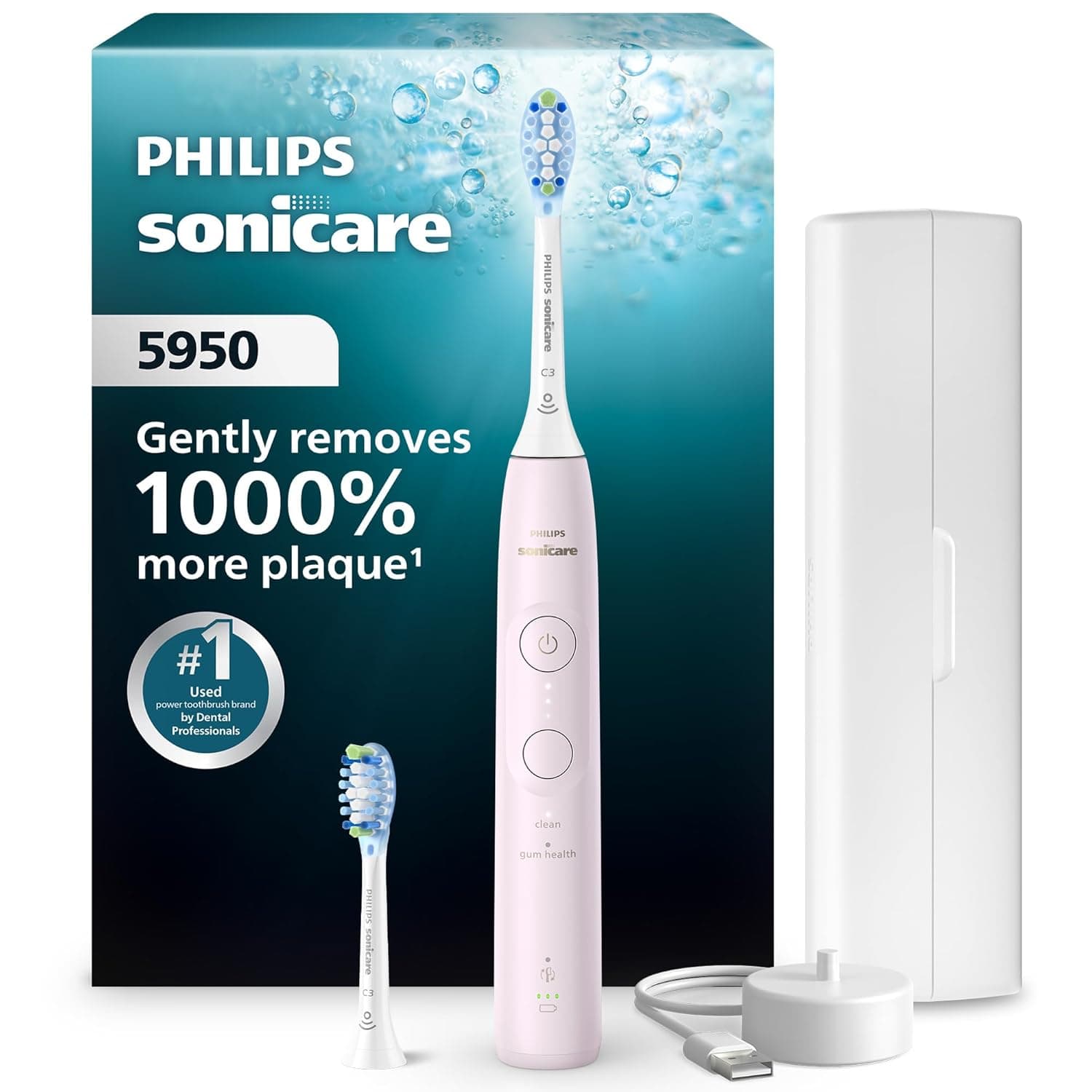 Philips Sonicare 5950 Electric Toothbrush with Pressure Sensor