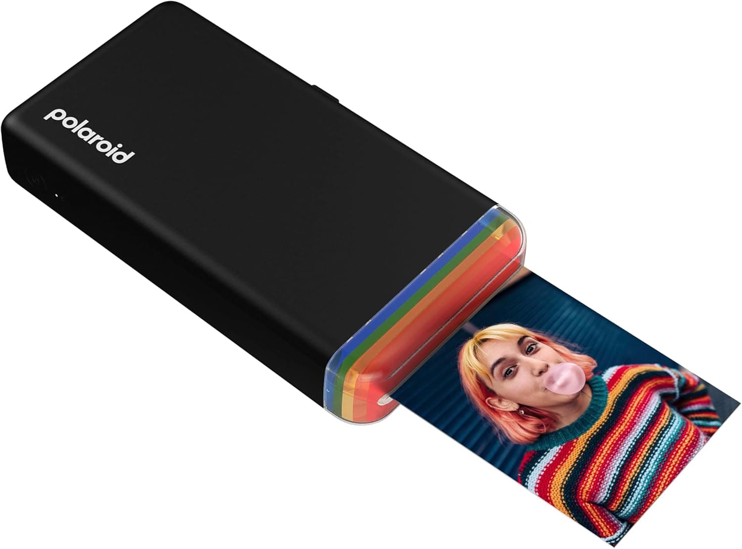 Polaroid Hi-Print 2nd Generation Bluetooth Connected 2x3 Pocket Photo Dye-Sub Printer in Black with Wireless Smartphone Printing and Compact Design — 2 of 5