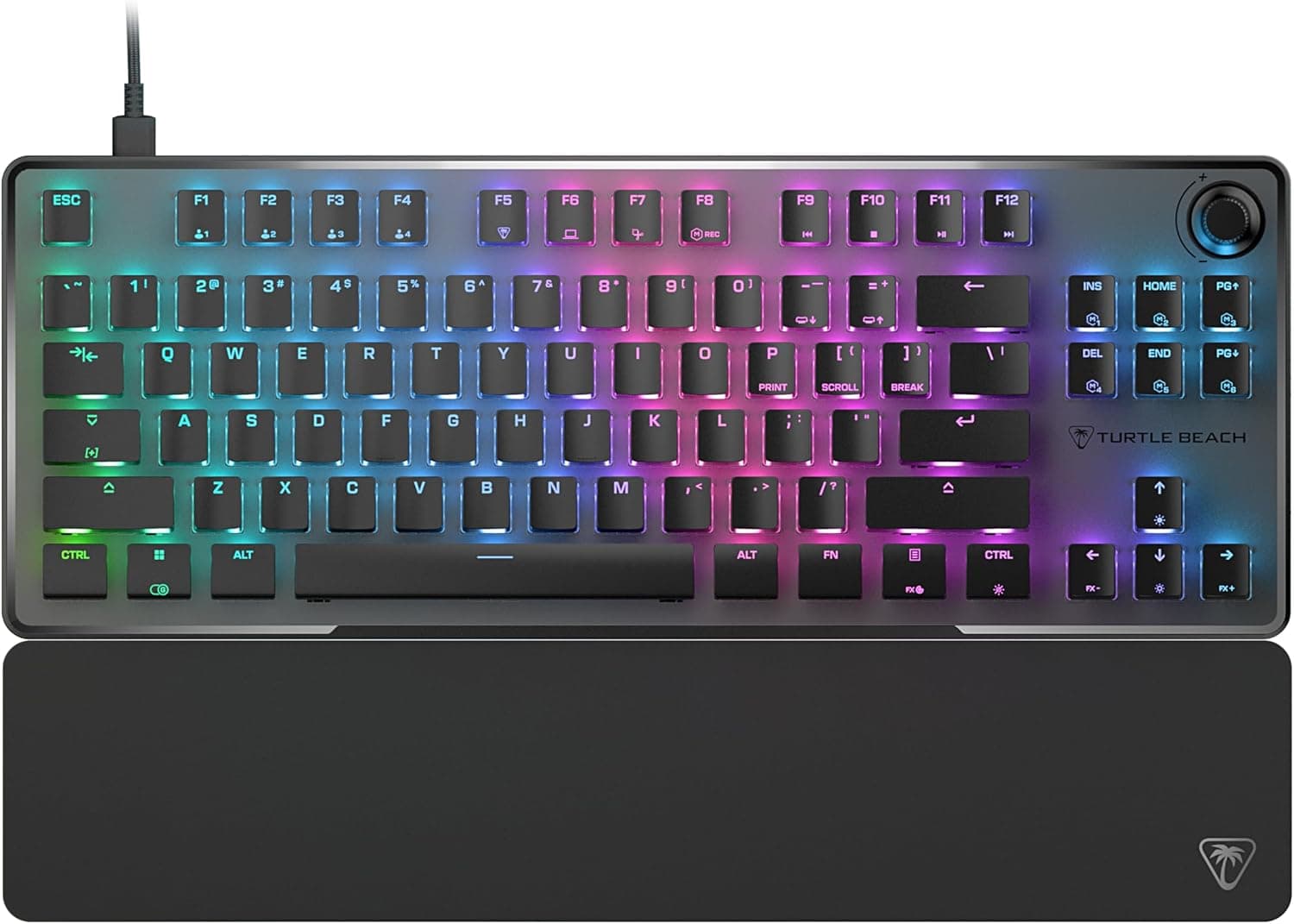Turtle Beach Vulcan II TKL Pro Hall-Effect Mechanical RGB Gaming Keyboard Featuring Magnetic Switches and Customizable RGB Lighting — 1 of 5