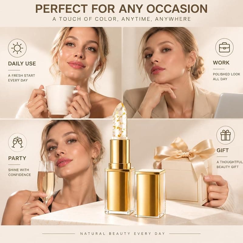 Brynsolara Color Changing Lipstick pH Lipstick with Personalized Shade, Deep Moisture, 8H Long-Lasting Wear and 3.5 g Capacity — 2 of 5