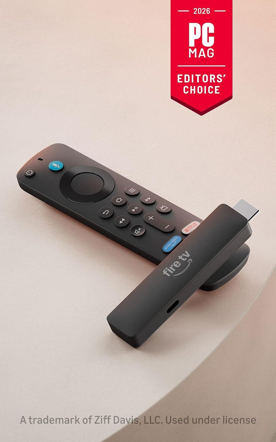 Amazon Fire TV Stick HD Newest Model with Free and Live TV Streaming, Alexa Voice Remote, Effortless Setup and Faster Show Discovery — 3 of 5