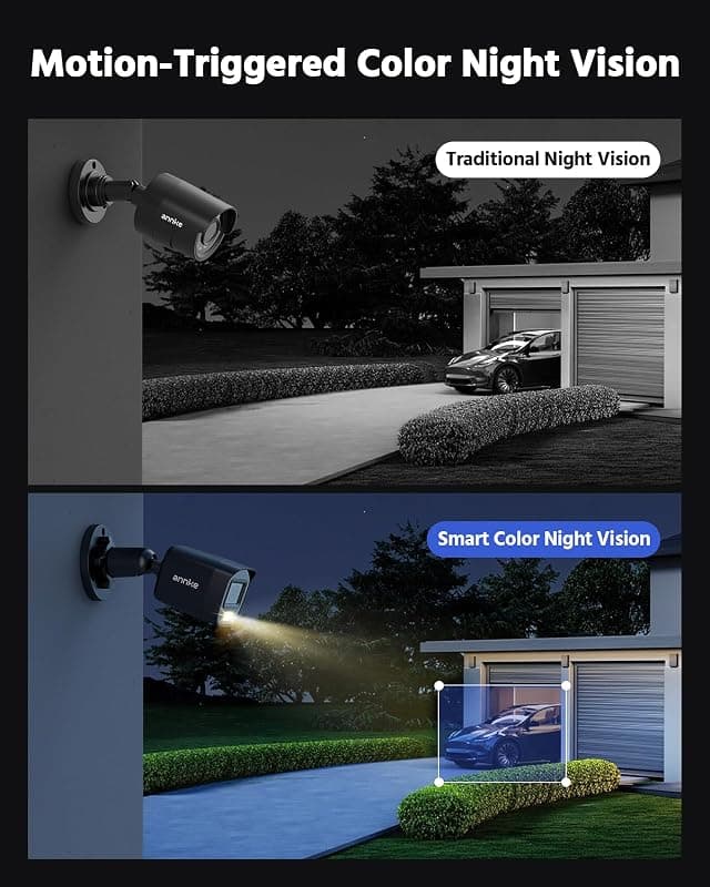 ANNKE 3K Lite Wired Security Camera System Outdoor with 8X 2MP Cameras, 1TB HDD Included, Weatherproof Housing and Night Vision Capability — 3 of 5