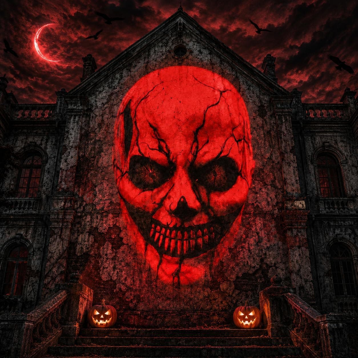 12-in-1 Halloween Projector Outdoor with 8 Moving 3D Characters, 4 Christmas Patterns, HD LED Chip, 270-Degree Swivel Head and All-Weather Rainproof — 4 of 5