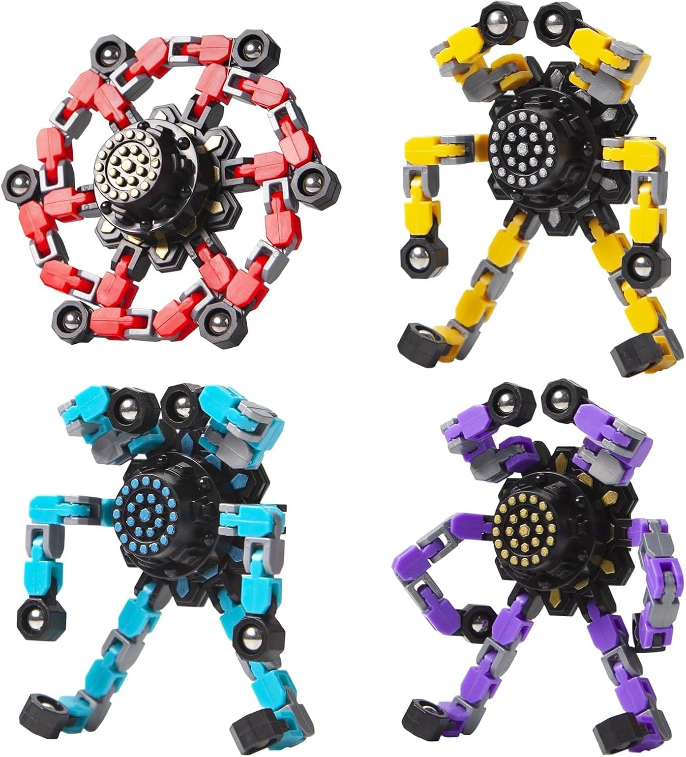Transformable Fidget Spinners - Stress Relief Sensory Toys — 1 of 5