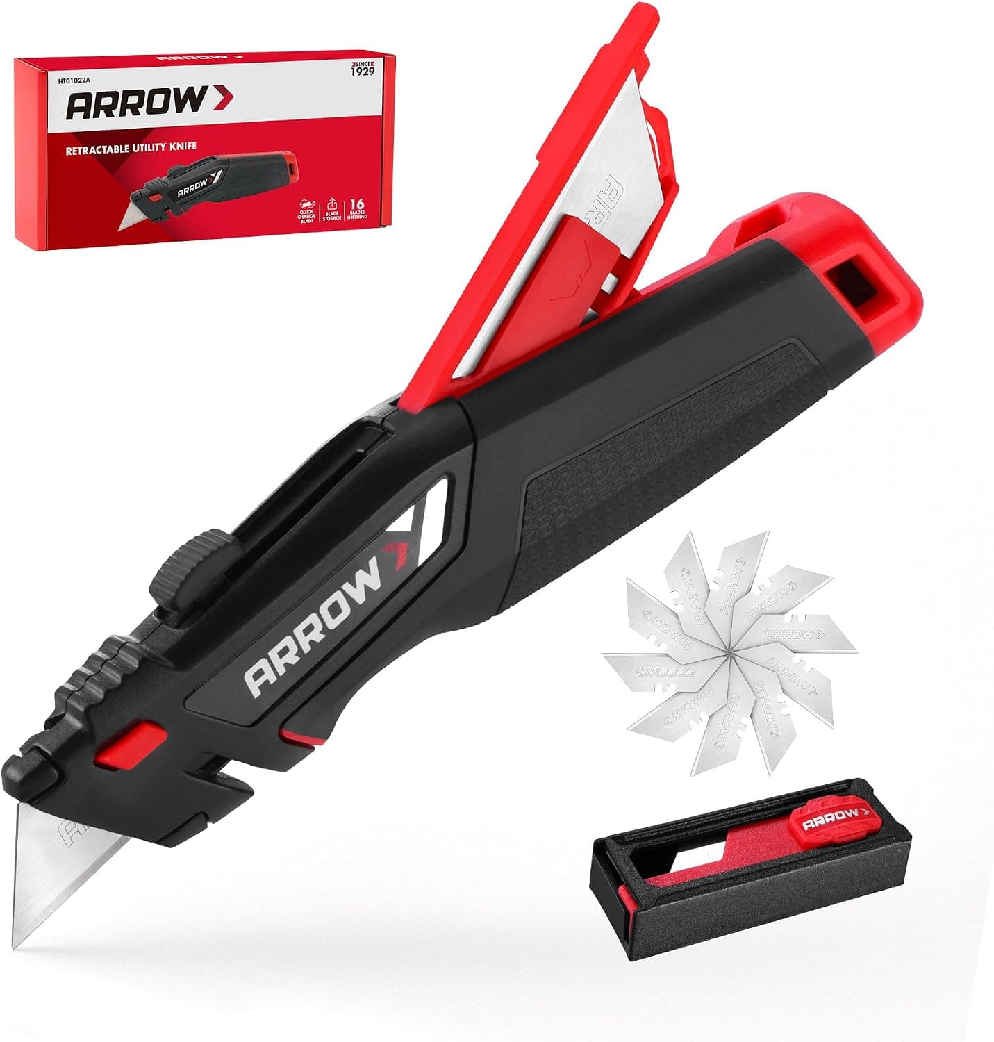 ARROW Retractable Utility Knife with Quick-Change Blades — 1 of 5