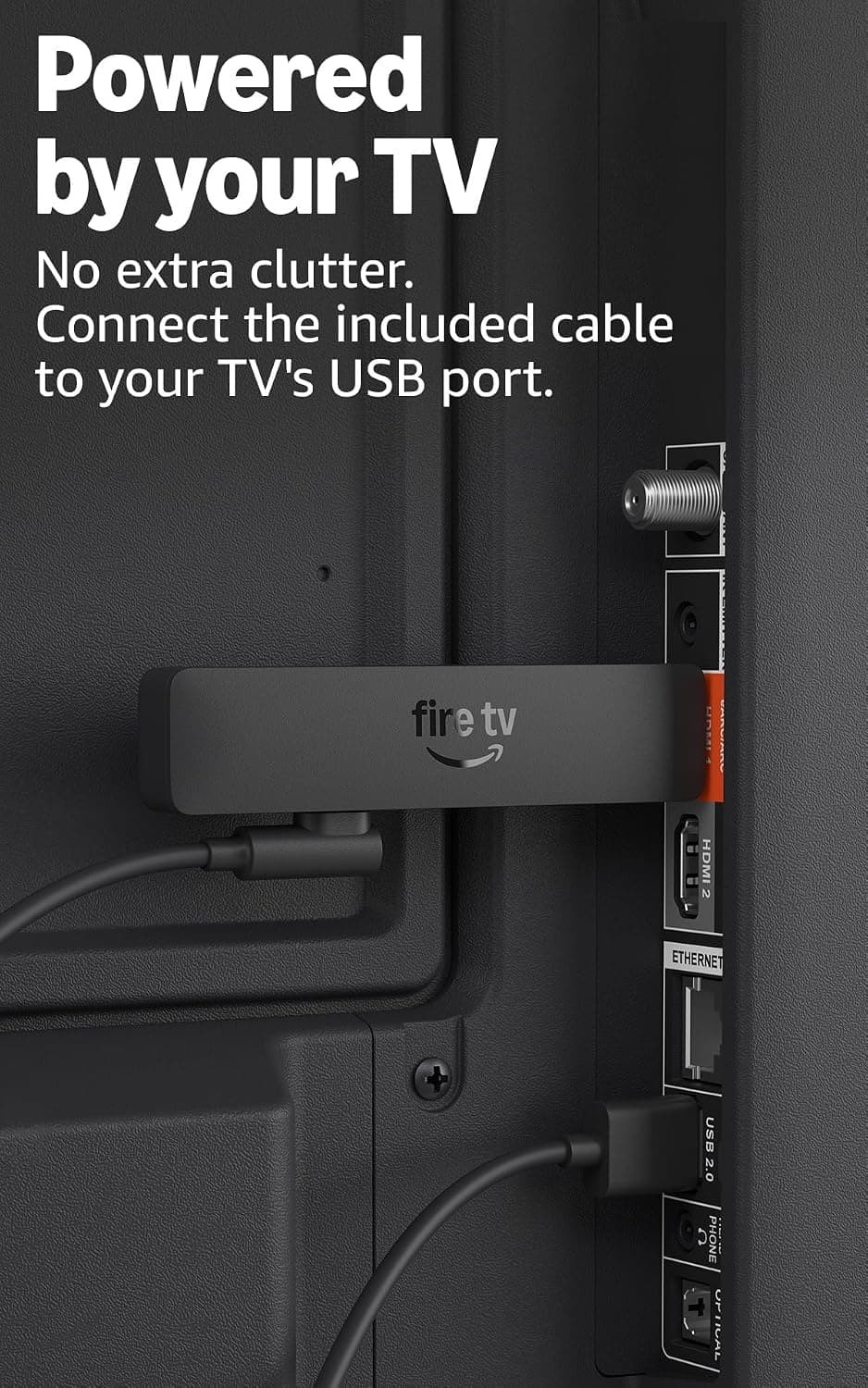 Amazon Fire TV Stick HD Newest Model with Free and Live TV Streaming, Alexa Voice Remote, Effortless Setup and Faster Show Discovery — 4 of 5