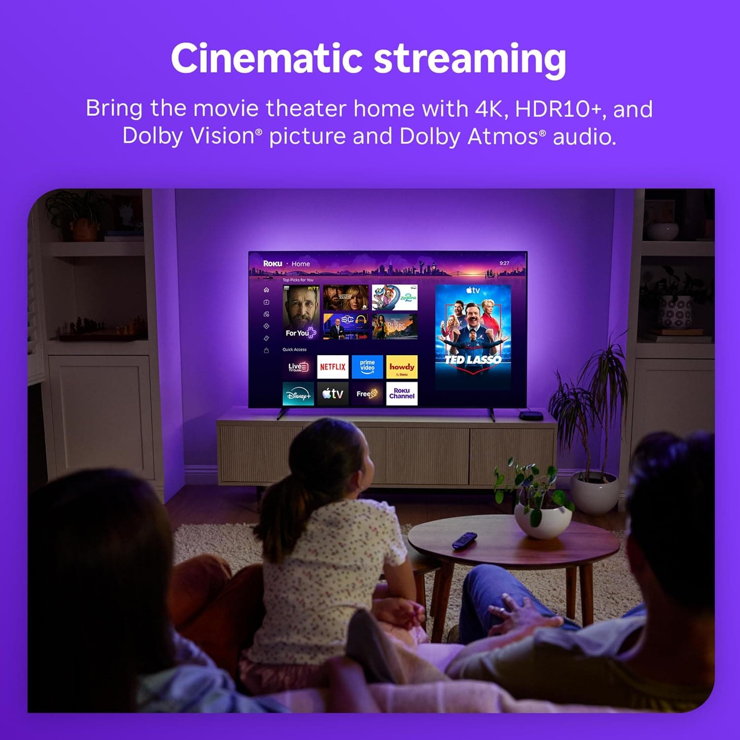 Roku Ultra Ultimate Streaming Player 4K Streaming Device for TV with Dolby Vision, Fast App Launch, Voice Remote Pro, and Hands-Free Voice Control — 5 of 5