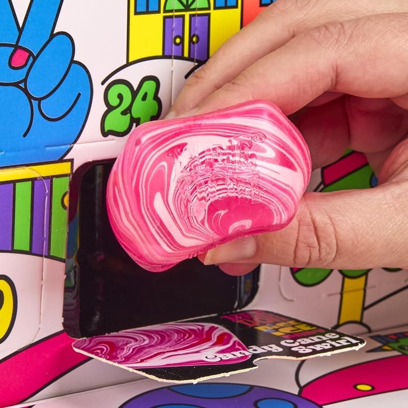 Schylling NeeDoh Squishmas Advent Calendar with 24 Fidget Toys, Stress Relief Squishy Surprises and Holiday Countdown Fun for Kids and Adults — 3 of 5