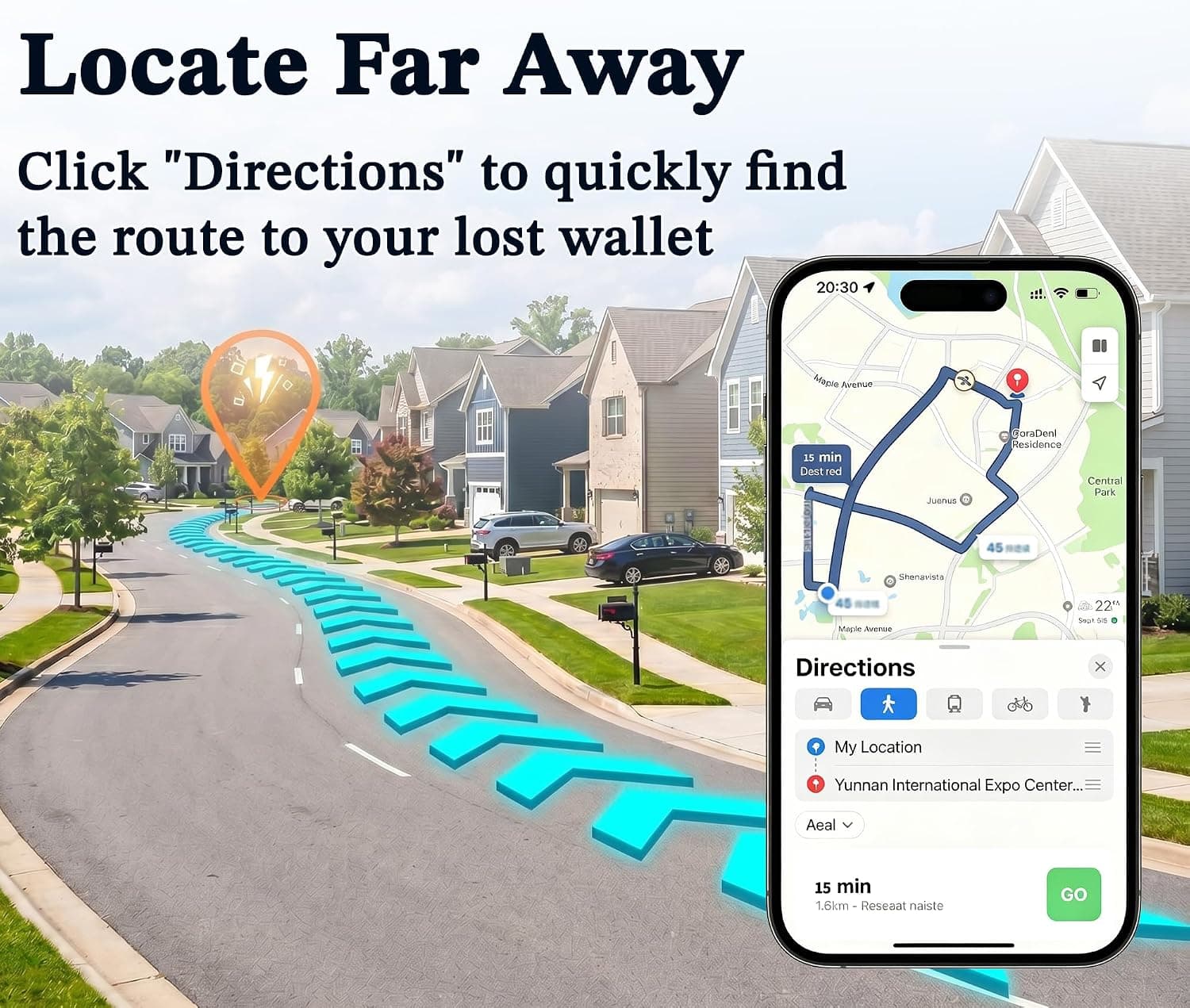 Wallet Tracker Card Compatible with Apple Find My iOS Featuring Ultra-Thin Profile Bluetooth Tracking and Long Battery Life for Everyday Protection — 5 of 5