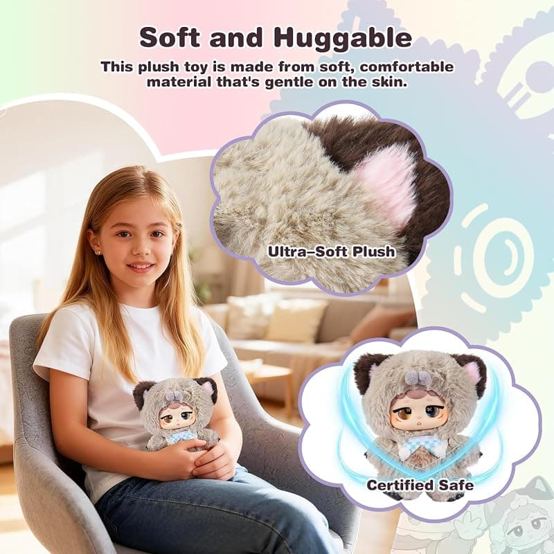 AI-Powered Plush Interactive Toy Mini Communicatible Companion Bauble with Multiple Languages Switchable, Rechargeable Doll Plaything for Kids — 5 of 5