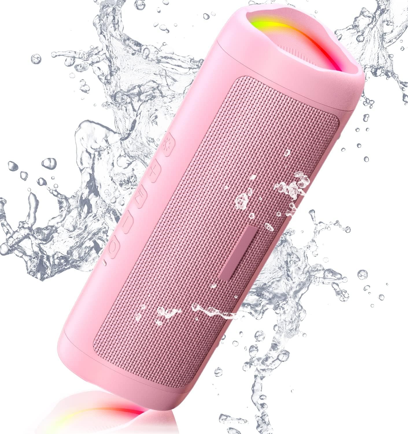 Bluetooth Speaker with 20W HD Sound, Portable Wireless Design, IPX5 Waterproof Rating, 24-Hour Playtime and TWS Pairing for Outdoor and Party Use — 1 of 5