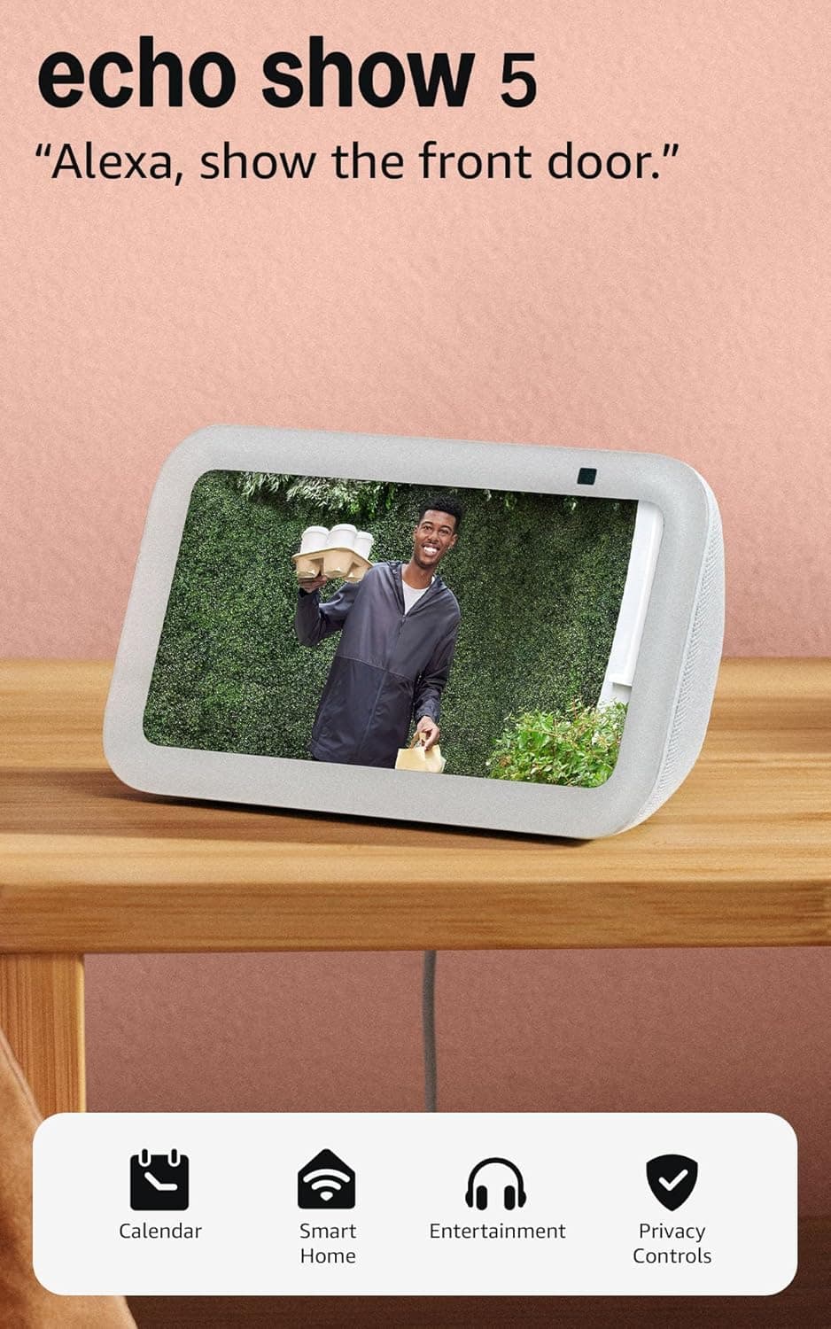 Amazon Echo Show 5 Smart Display with Alexa and Clear Sound — 1 of 5