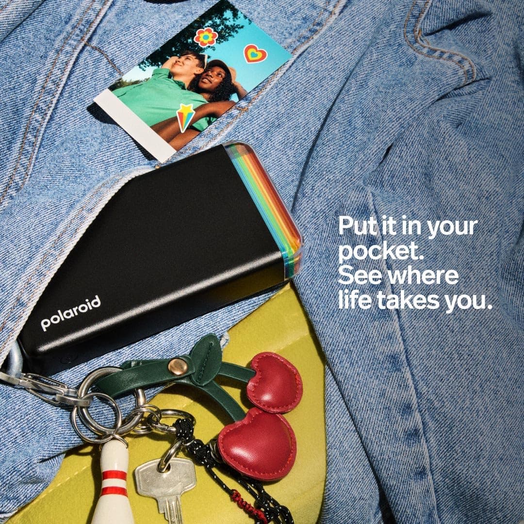 Polaroid Hi-Print 2nd Generation Bluetooth Connected 2x3 Pocket Photo Dye-Sub Printer in Black with Wireless Smartphone Printing and Compact Design — 4 of 5