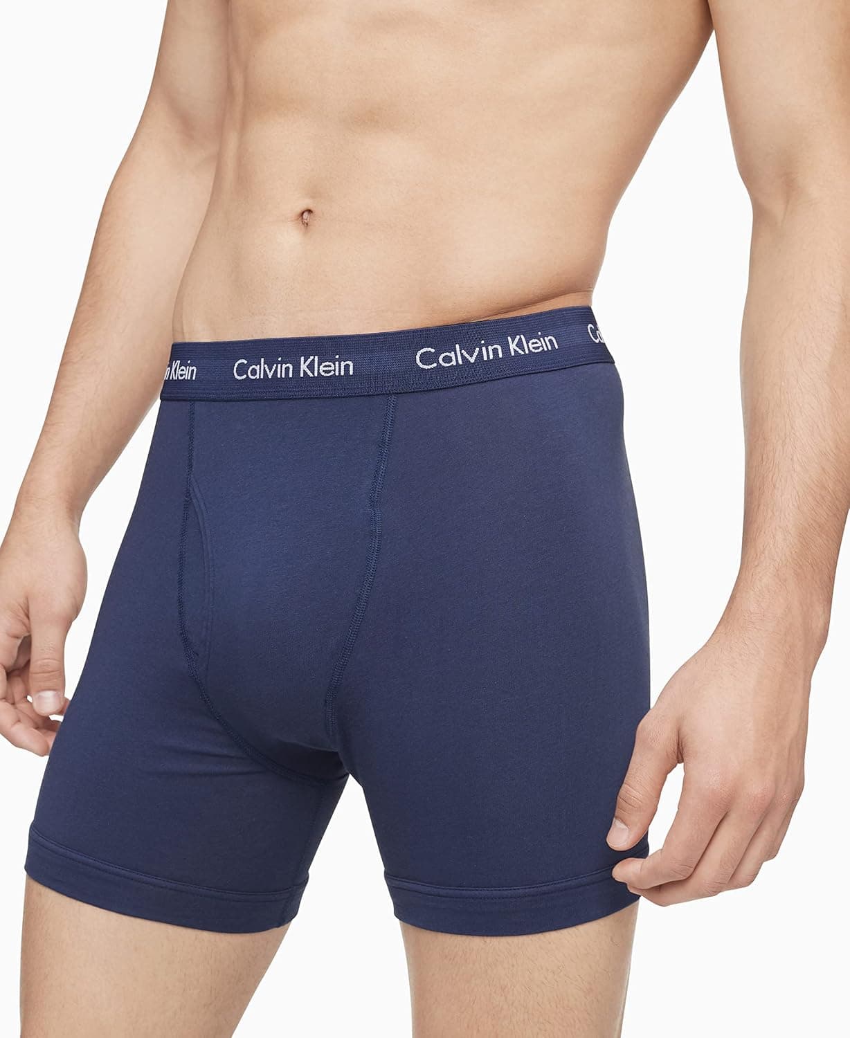 Calvin Klein Mens Cotton Stretch 7-Pack Boxer Brief with Breathable Fabric, Flexible Waistband, Supportive Fit and Everyday Comfort Design — 4 of 5