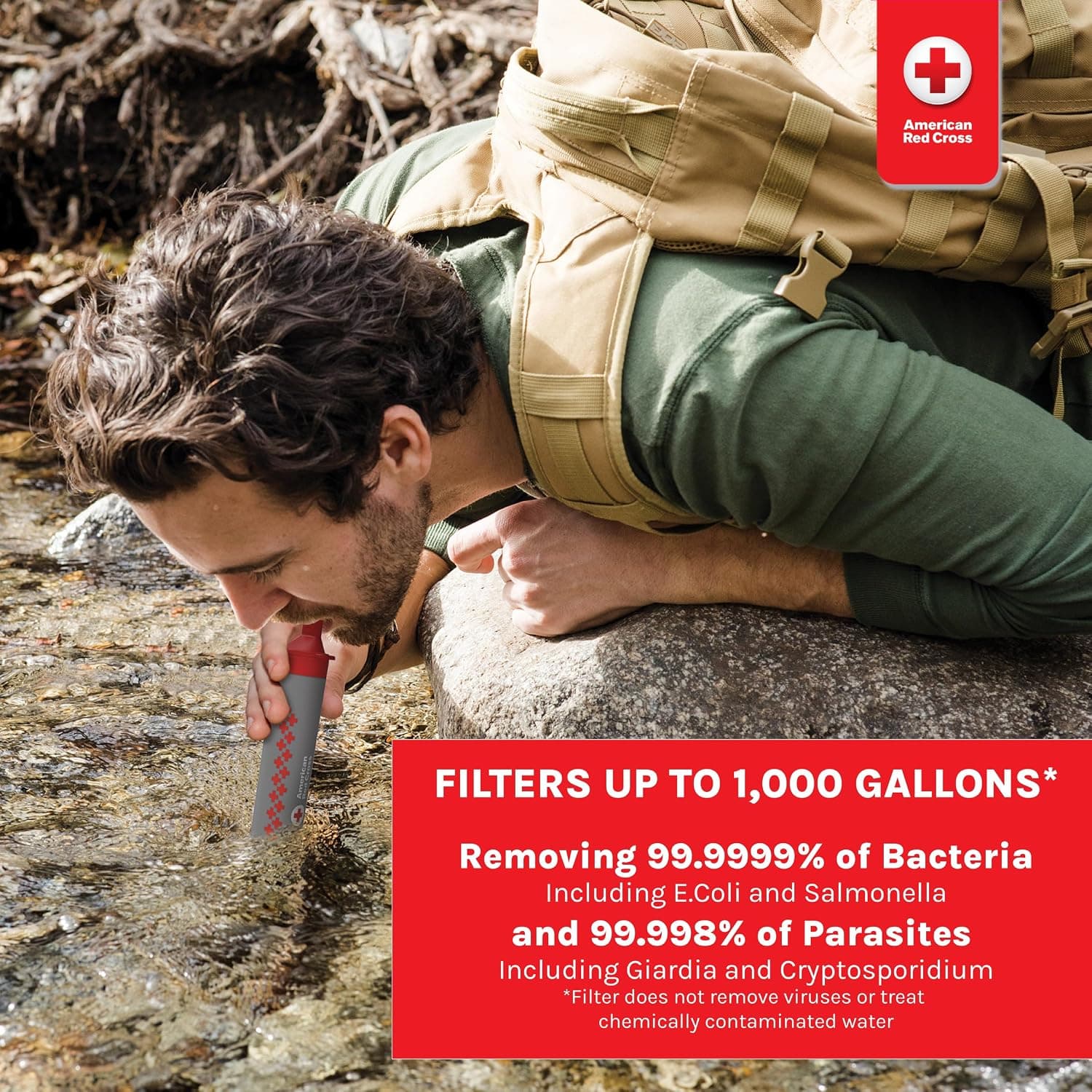 American Red Cross 4 Stage Water Filter Straw — 5 of 5