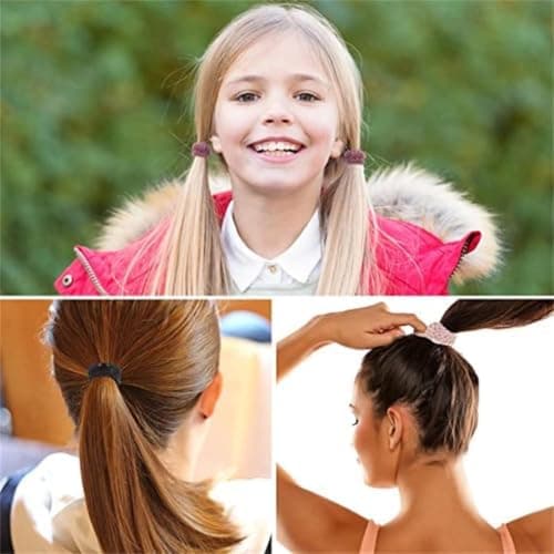 Braided Hair Ties 12 Pcs 3 Inch Multicolor Cotton Elastic Soft Stretchy Ponytail Holders for Women Hair Styling with Gentle Hold and Damage-Free — 4 of 5