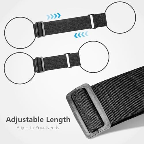 Mayski 4 Pack Adjustable Elastic Luggage Connector Straps for Suitcases with Secure Buckle Design and Heavy Duty Travel Security Features — 4 of 5