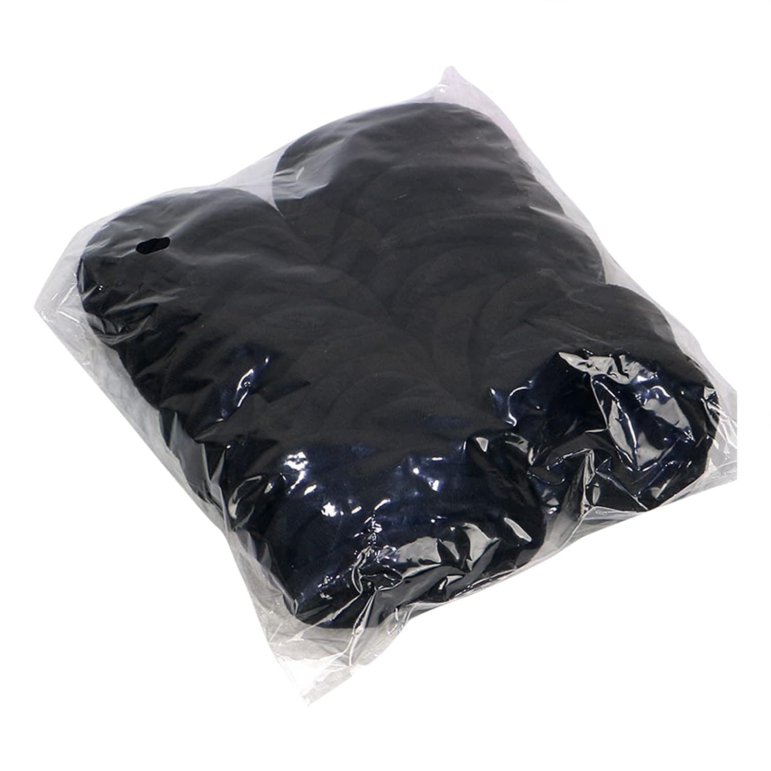 Black Hair Ties 50 Pcs Stretchable Anti Fracture No Crease No Damage High Elastic Pony Tails Hair Ties for Girls Women Short and Long Hair — 1 of 5