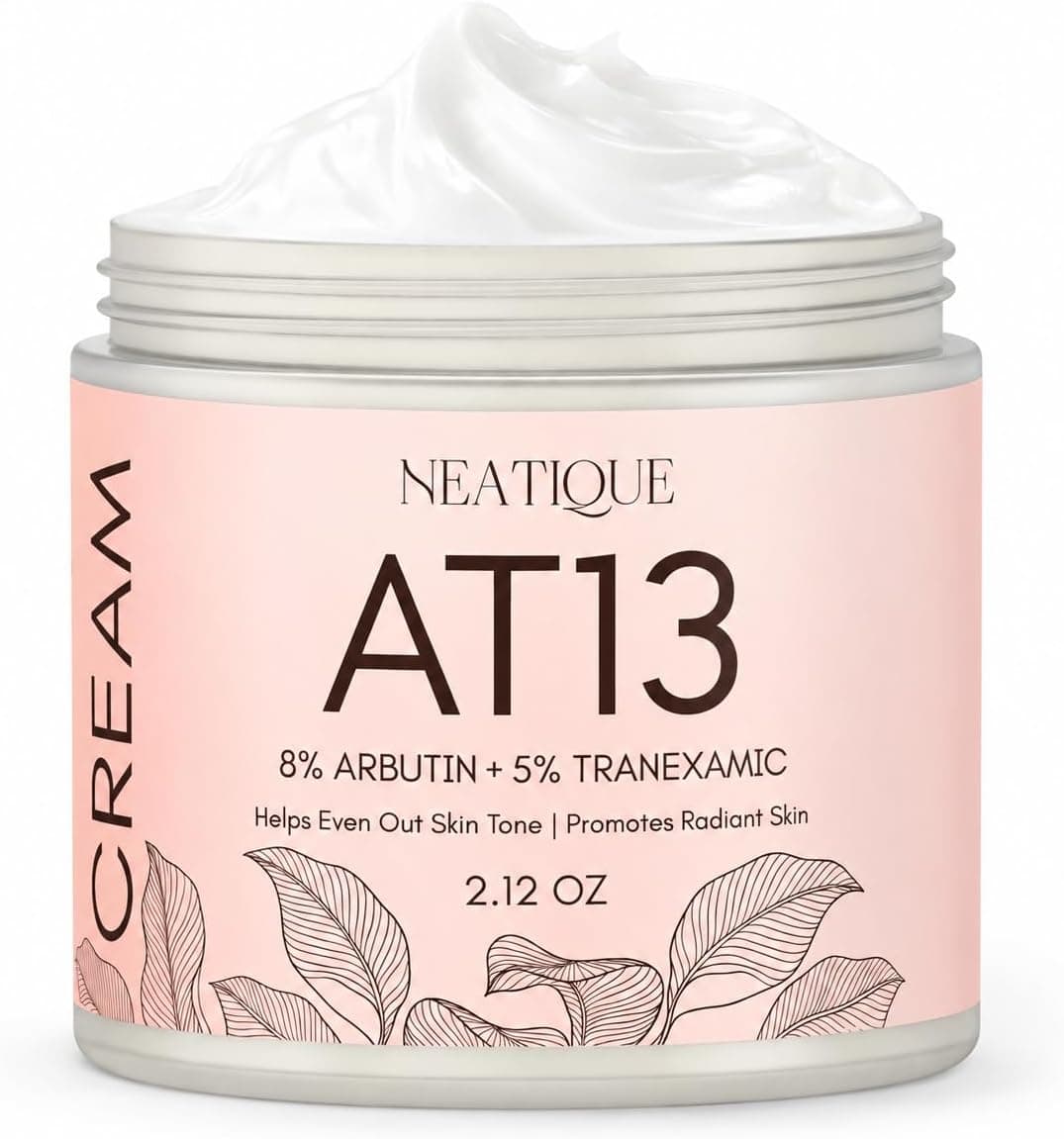 Arbutin 8% and Tranexamic Acid 5% Face Cream 2 fl oz Advanced Brightening Formula for Dark Spots and Uneven Skin Tone with Gentle Daily Hydration — 1 of 5