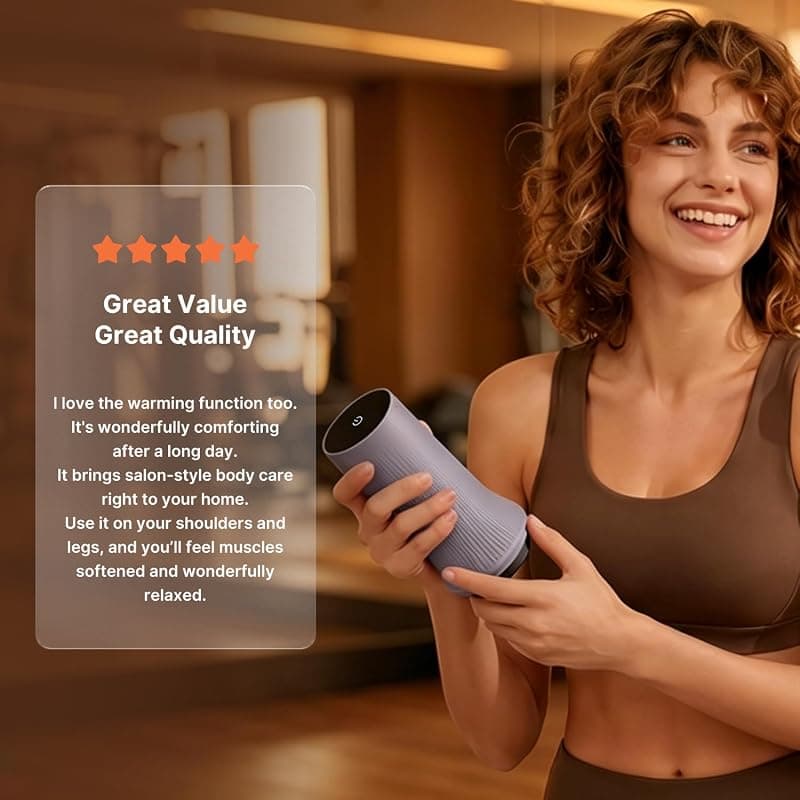ZDEER Lymphatic Drainage Massager Cupping Tool for Massage Therapy, Hot Stones Gua Sha Tool with Heat and 6 Levels for Muscle Relaxation — 5 of 5
