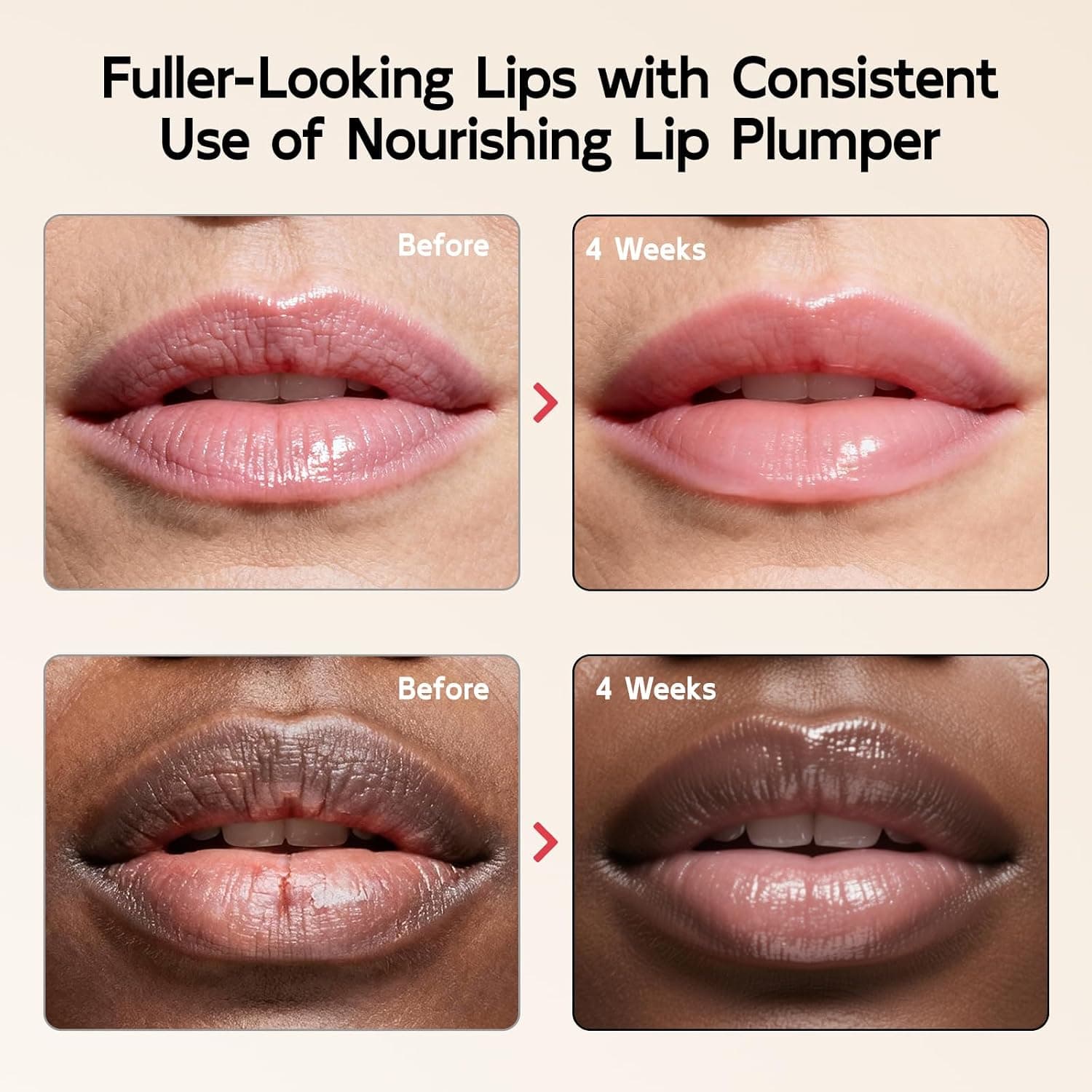 5% Volufiline Lip Serum & Gloss for Hydrated Plump Lips with Nourishing Daily Shine Formula and Smoothing Anti-Aging Moisture Treatment — 4 of 5