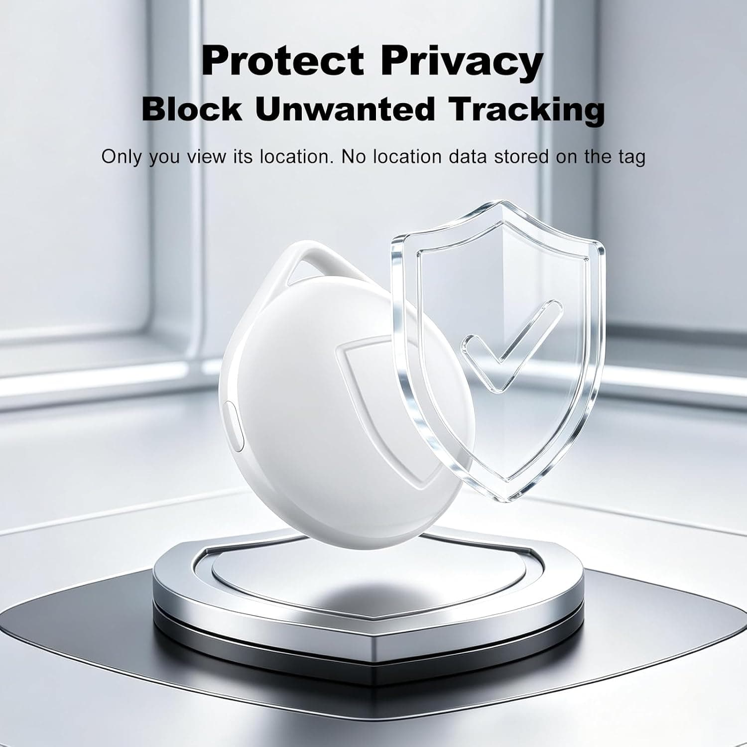 Smart Item Tracker Compatible with Apple Find My Network, 1 Pack Design with Compact Form Factor, Easy Setup, and Secure Location Tracking — 4 of 4