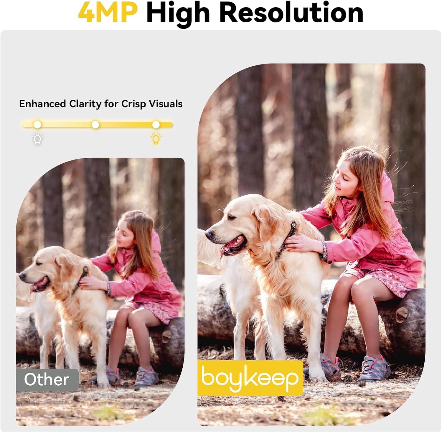 4MP Window Wi-Fi 6 Indoor Camera with Crystal Clear Resolution, Advanced Motion Detection, Night Vision Support and Easy Setup — 3 of 5