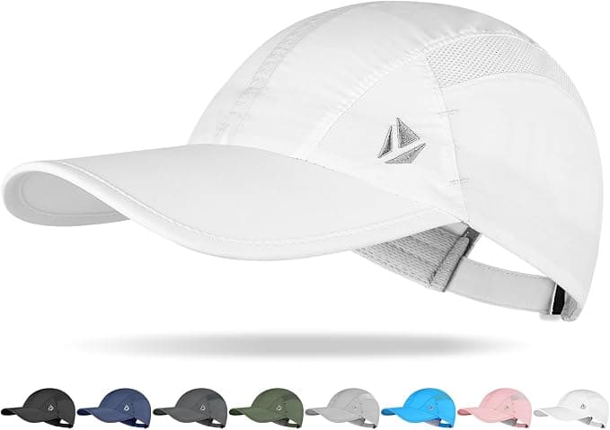 Yaniky UPF 50+ Lightweight Breathable Mesh Quick-Dry Running Cooling Hat with Ultrathin Performance Fabric and Sweat-Wicking Design — 1 of 5
