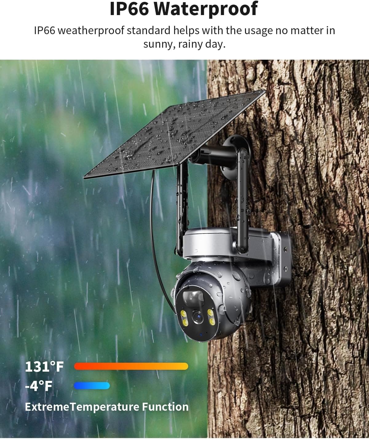 4G LTE Cellular Outdoor Security Camera 2K with Crystal Clear Resolution, Motion Detection and Night Vision for Complete Home Property Protection — 5 of 5