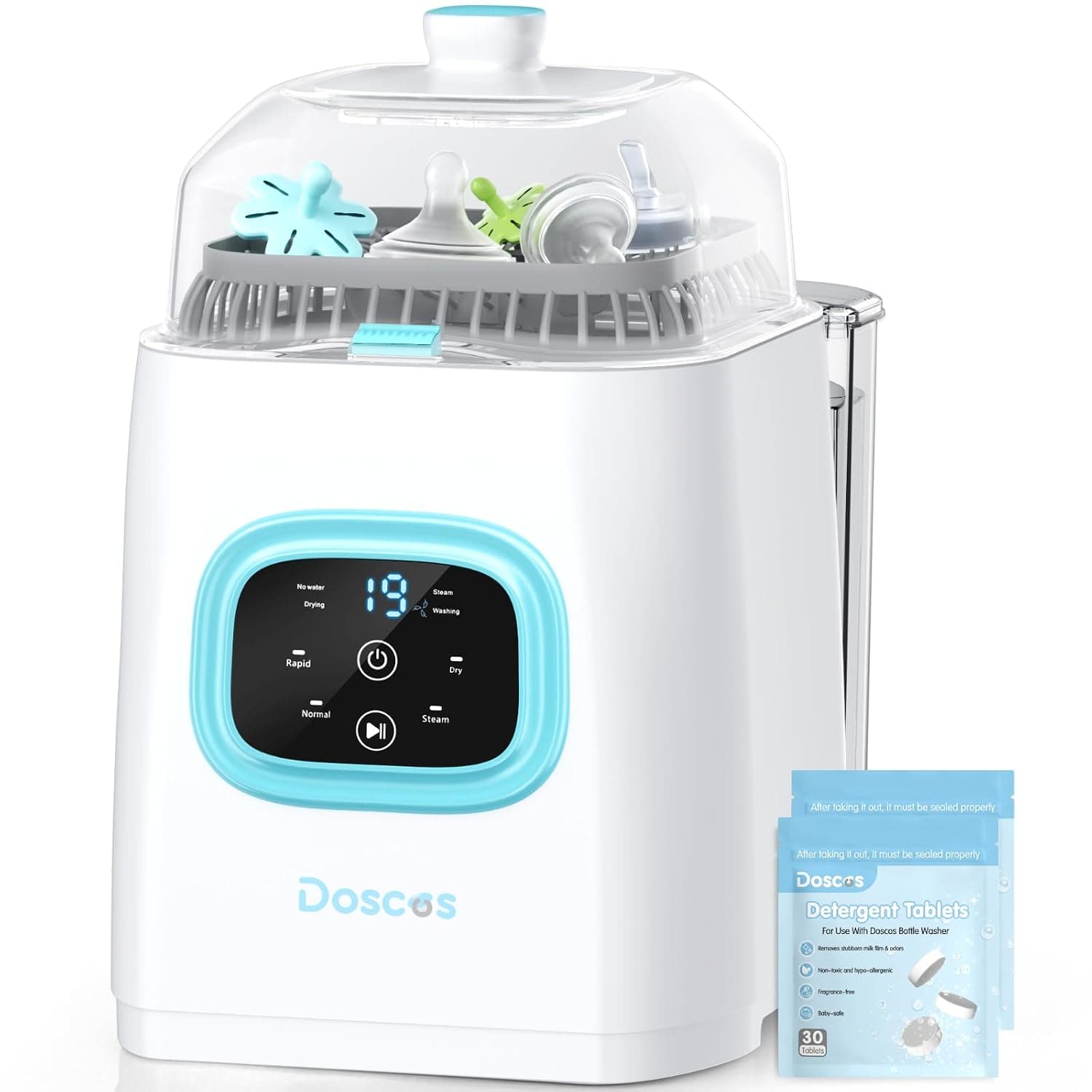 Bottle Washer Pro All-in-One Baby Bottle Washer and Sterilizer featuring Automated Washing, Drying, and Advanced Sanitization Technology